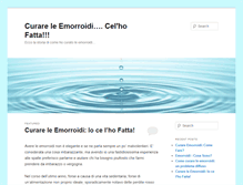 Tablet Screenshot of curareleemorroidi.org